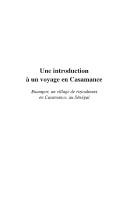 Cover of: Une introduction à un voyage en Casamance: Enampor, un village de riziculteurs en Casamance, au Sénégal