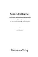 Cover of: Säulen des Reiches: die Kurfürsten im frühneuzeitlichen Reichsverband