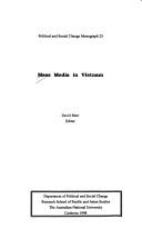 Cover of: Mass media in Vietnam