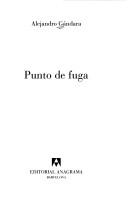 Cover of: Punto de fuga