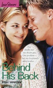 Cover of: Behind His Back (Love Stories) by Diane Schwemm