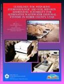 Guidelines for preparing hydrogeologic and soil reports addressing suitability for alternative wastewater disposal systems in Weber County, Utah by Mike Lowe