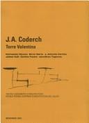 Cover of: J.A. Coderch: Torre Valentina