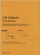 Cover of: J.A. Coderch by Fernando Távora ... [et al.].