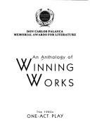 Cover of: An anthology of winning works. by 