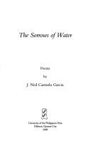 Cover of: The sorrows of water: poems