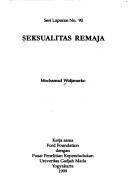 Cover of: Seksualitas remaja