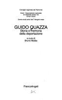 Cover of: Guido Quazza: storia e memoria della deportazione