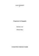 L' imposture du biographe by Alain Bosquet, Alain Bosquet