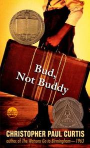 Cover of: Bud, Not Buddy by Christopher Paul Curtis