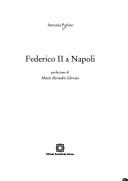 Cover of: Federico II a Napoli