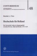 Hochschule für Holland by Henrike L. Clotz