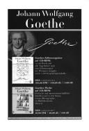 Cover of: Der junge Goethe: Ich weis nicht warum ich Narr soviel schreibe