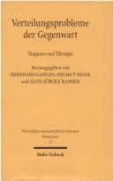 Cover of: Verteilungsprobleme der Gegenwart: Diagnose und Therapie