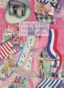 Cover of: European textile design of the 1920s