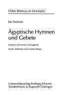 Cover of: Ägyptische Hymnen und Gebete