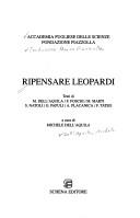Cover of: Ripensare Leopardi