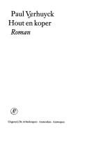 Cover of: Hout en koper: roman