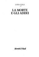 Cover of: La morte e gli addii