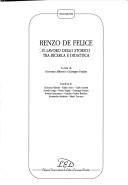 Cover of: Renzo De Felice: il lavoro dello storico tra ricerca e didattica