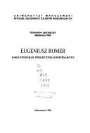 Cover of: Eugeniusz Romer jako geograf społeczno-gospodarczy