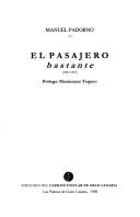 Cover of: El pasajero bastante, 1987-1997