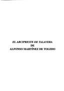El Arcipreste de Talavera de Alfonso Martínez de Toledo by Sara Mañero, Sara Mañero Rodicio