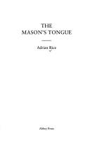 Cover of: The mason's tongue