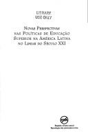 Cover of: Novas perspectivas nas políticas de educação superior na América Latina no limiar do século XXI