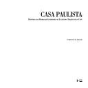 Cover of: Casa paulista: história das moradias anteriores ao ecletismo trazido pelo café