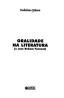 Oralidade na literatura by Hudinilson Urbano