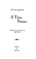 Cover of: A viúva Simões