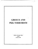 Cover of: Greece and PKK terrorism.