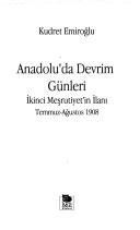 Cover of: Anadolu'da devrim günleri by Kudret Emiroğlu