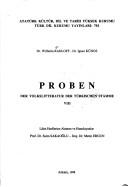 Cover of: Proben der Volkslitteratur der türkischen Stämme VIII
