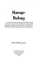 Cover of: Hanap-buhay by Jeanette Isabelle V. Loanzon, Jeanette Isabelle V. Loanzon