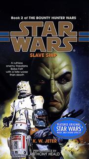 Cover of: Slave Ship (Star Wars: The Bounty Hunter Wars, Book 2) by 