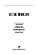 Cover of: Mencari demokrasi by Benedict Anderson [et al.].