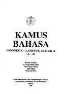 Kamus bahasa Indonesia-Lampung dialek A