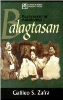 Cover of: Balagtasan by Galileo S. Zafra