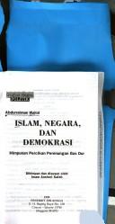 Cover of: Islam, negara, dan demokrasi