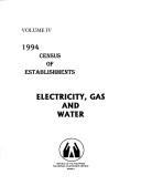 Cover of: 1994 census of establishments. by 