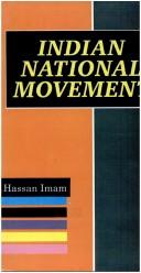 Cover of: Indian national movement