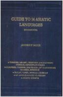 Cover of: Guide to 14 Asiatic languages by Boyd, Andrew