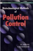 Cover of: Biotechnological methods of pollution control