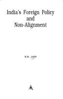 Cover of: India's foreign policy and non-alignment by S. B. Jain