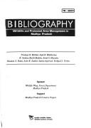 Bibliography, wildlife and protected area management in Madhya Pradesh