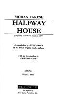 Cover of: Halfway house
