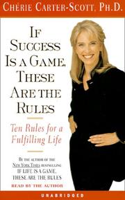 Cover of: If Success Is a Game, These Are the Rules | 