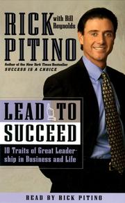 Front cover of Lead to Succeed by Unknown